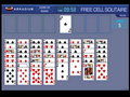 Free Cell Solitaire hrať on-line