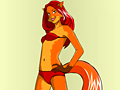 Foxy Girl Dress Up hrať on-line