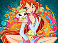 Puzzle Winx Bloom hrať on-line