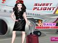 Sladké Flight Attendant Dressup 2 hrať on-line