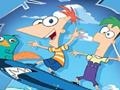 Phineas a Ferb v Snowboarding: Puzzle hrať on-line