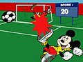 Futbal s Mickey hrať on-line